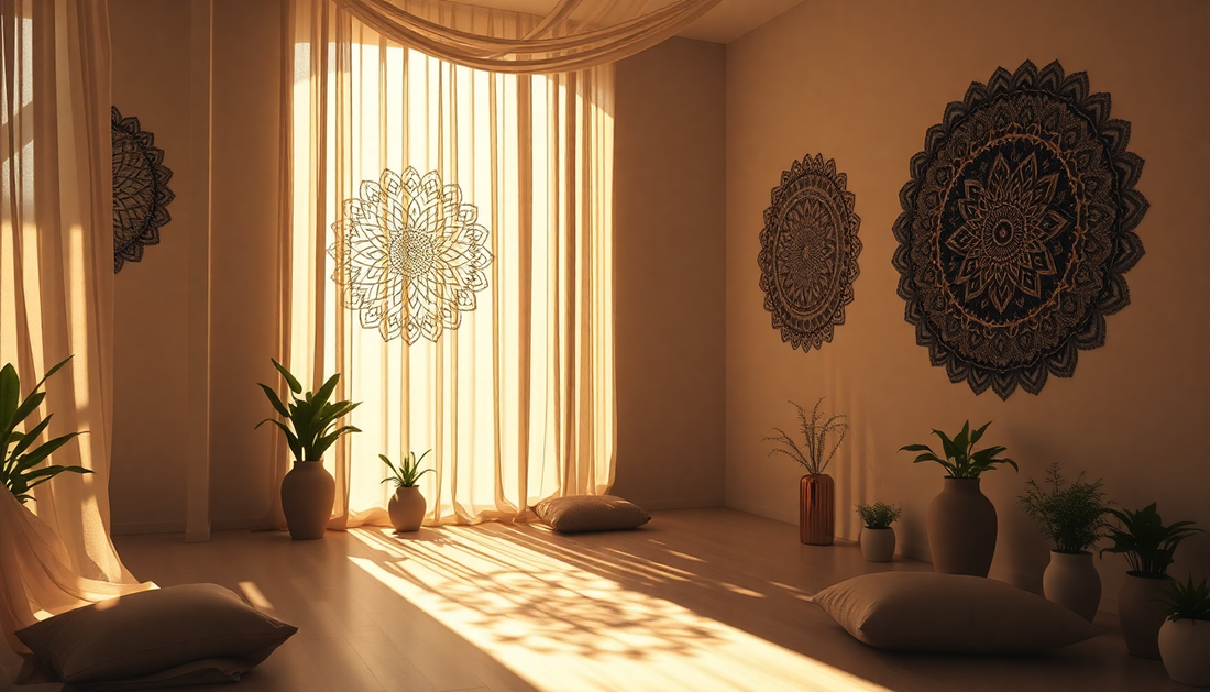 Elevate Your Space: Infusing Spiritual Serenity with Mandala Designs